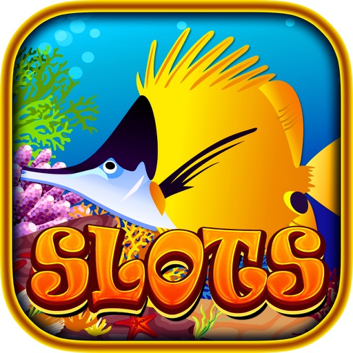 Fish Tank - Finding the blue cream dory Slots machine iOS App