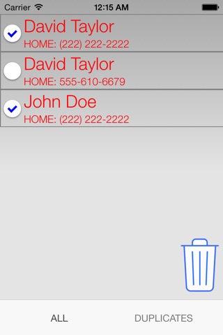 Delete Multiple Contacts screenshot 3