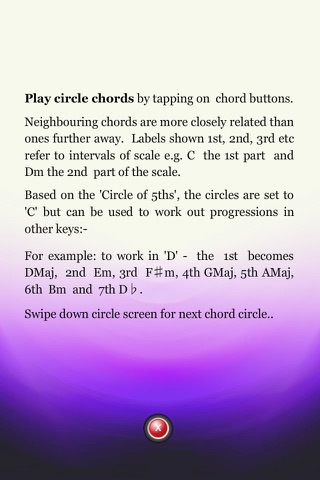 CIRCLE OF 5THS - Chords (Ads) screenshot 4