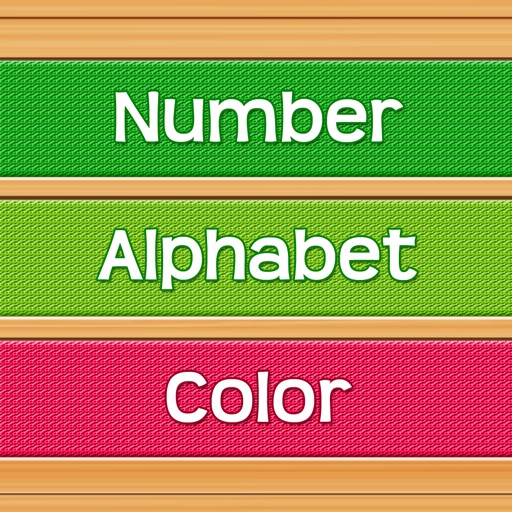 Color Number Alpha iOS App