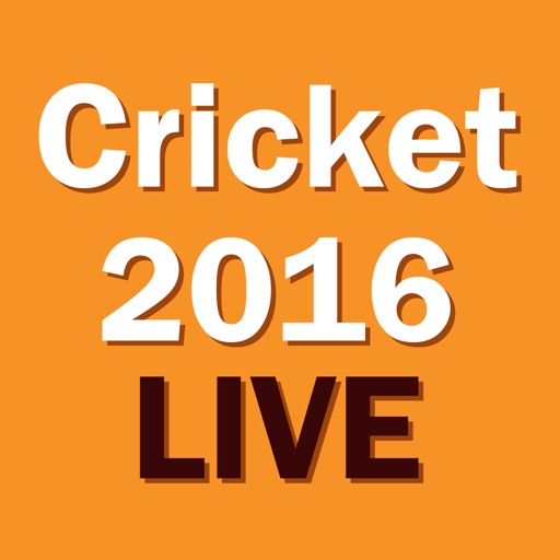 Cricket 2016 Live Full Score  for Cricket IPL,world cup,t20 icon
