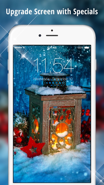 Xmas Themes for iOS 9 - Magic Christmas Wallpapers with Santa Claus & New Year screenshot-3