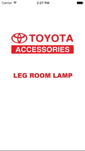 TOYOTA - Leg Room Lamp(圖1)-速報App