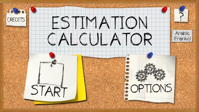 Estimation Calculator (Scoresheet)