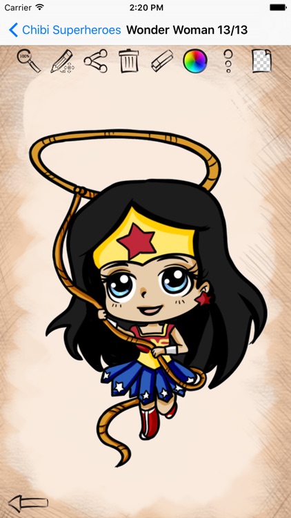 Drawing Tutorials Chibi Superheroes Edition screenshot-4