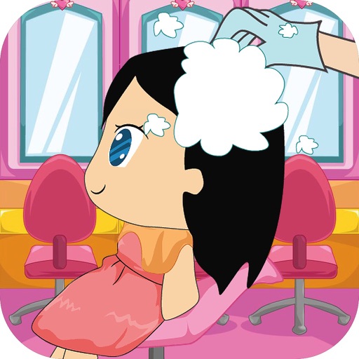 Cute Styling Salon - Free girl game: Choose styling, make up, hairstyle in this fashion game for kids icon