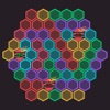 Hex Block Crush - Merge & Fit color bricks square to hexagon 10/10 dots game