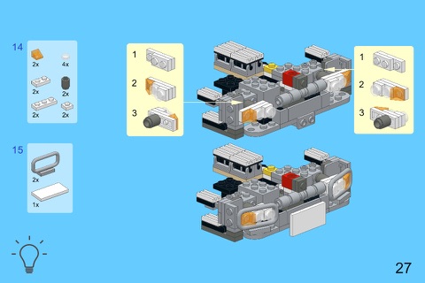 Red Truck for LEGO Creator 7347 Set - Building Instructions screenshot 3