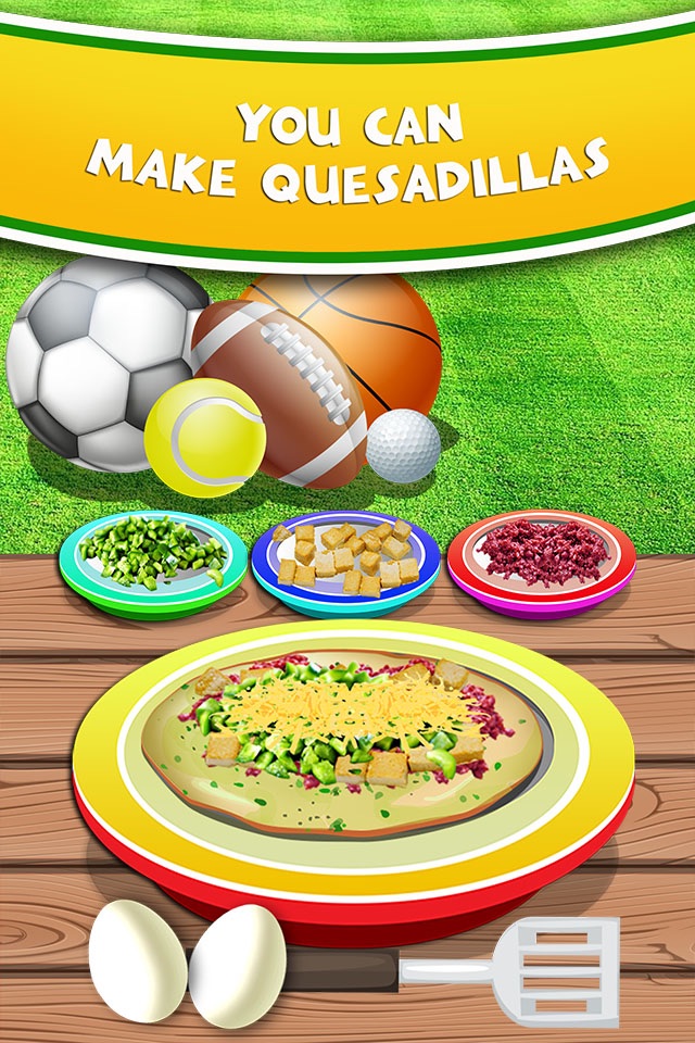 Sports Party Food Maker Salon - Fun Lunch Cooking & Candy Making Games for Kids! screenshot 3