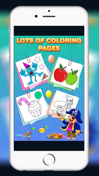 Kids Colouring Book - Fun Coloring Games to Paint and Colour Cartoon