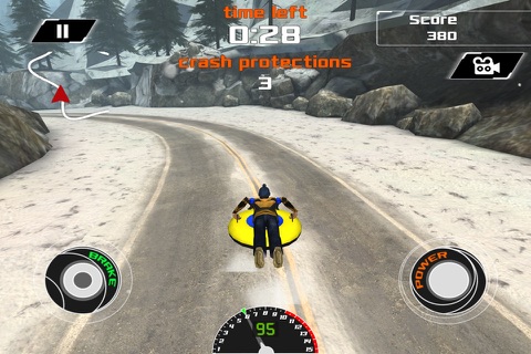 Alpine Road Sledding - eXtreme Crazy Winter Snow Racing Adventure Game PRO screenshot 3