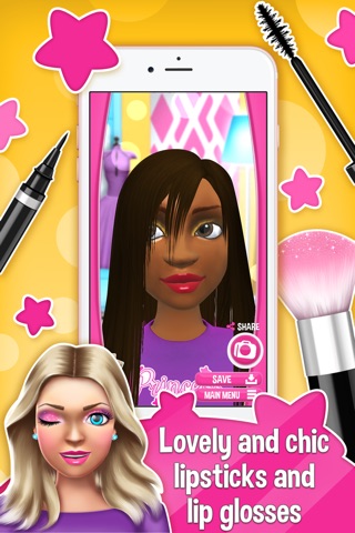 Princess Make Up Salon Games 3D: Create Fashion Makeover Looks for Superstar Models screenshot 4