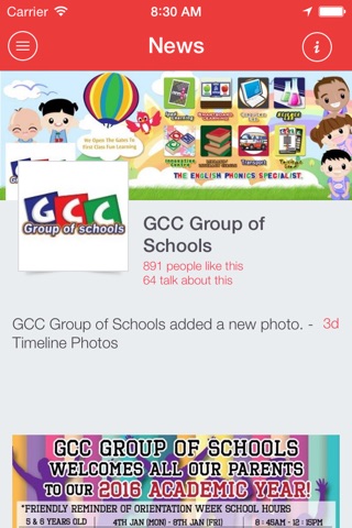 GCC Group of Schools screenshot 2