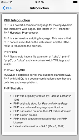 PHP Pro Quick Guide(圖2)-速報App