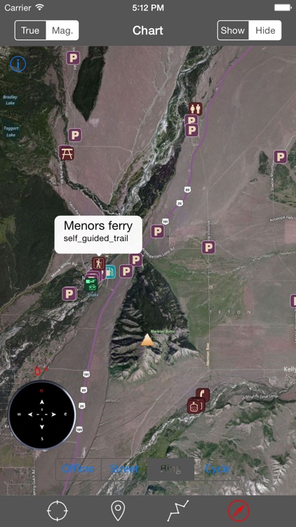 Grand Teton National Park – GPS Offline Park Map Navigator