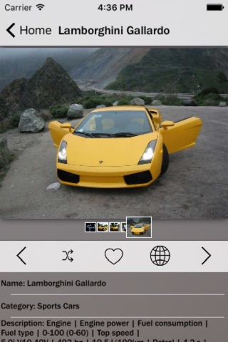 Sports Cars Guide screenshot 2