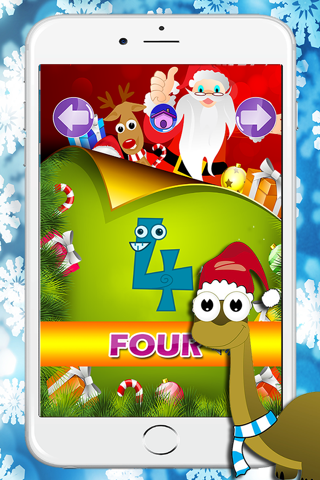 Learning English Numbers 1 to 100 Free by Santa Claus screenshot 4