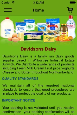 Davidsons Dairy Ltd screenshot 2