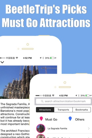 Barcelona travel guide and offline city map by Beetletrip Augmented Reality Advisor screenshot 3