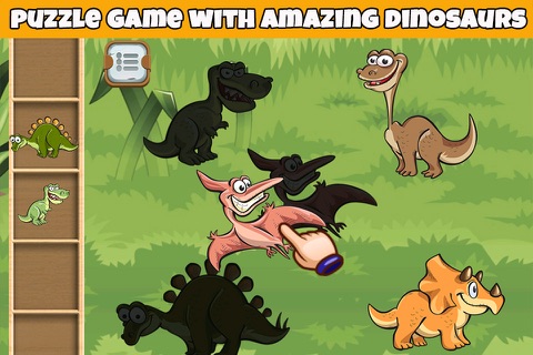 Dinosaurs Shapes Puzzle Games For Kids screenshot 2