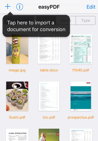 easyPDF - PDF to Word - náhled