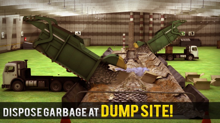 City Garbage Truck Driver Simulator: A Real Driving Test Game screenshot-4