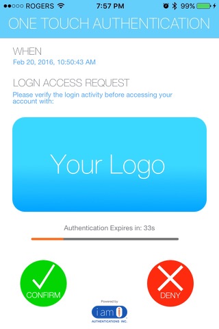IAmI Authentication screenshot 2