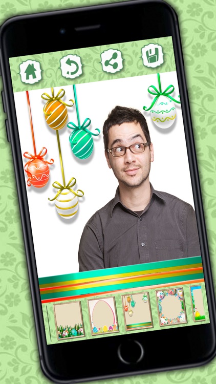 Photo editor of Easter Raster - camera to collage holiday pictures in frames screenshot-3