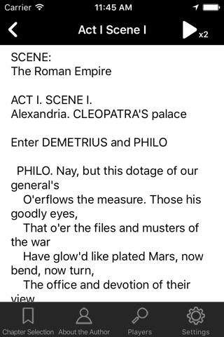 The Tragedy of Antony and Cleopatra screenshot 2