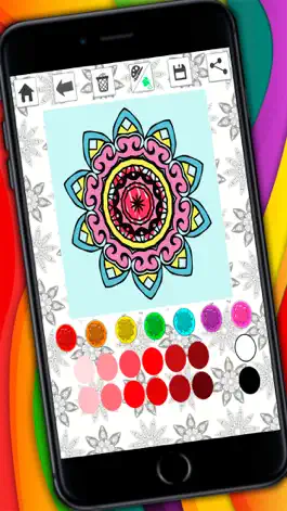Game screenshot Mandalas coloring pages – Secret Garden colorfy game for adults apk