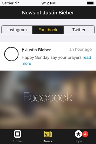News Justin Bieber Edition screenshot 3
