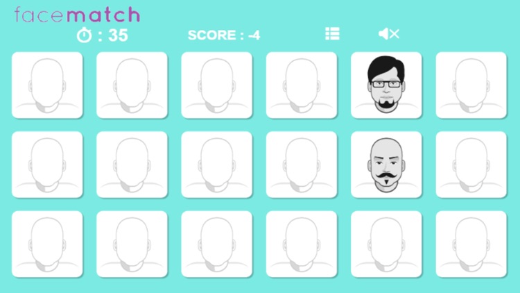 Face Male Match Pictures Game