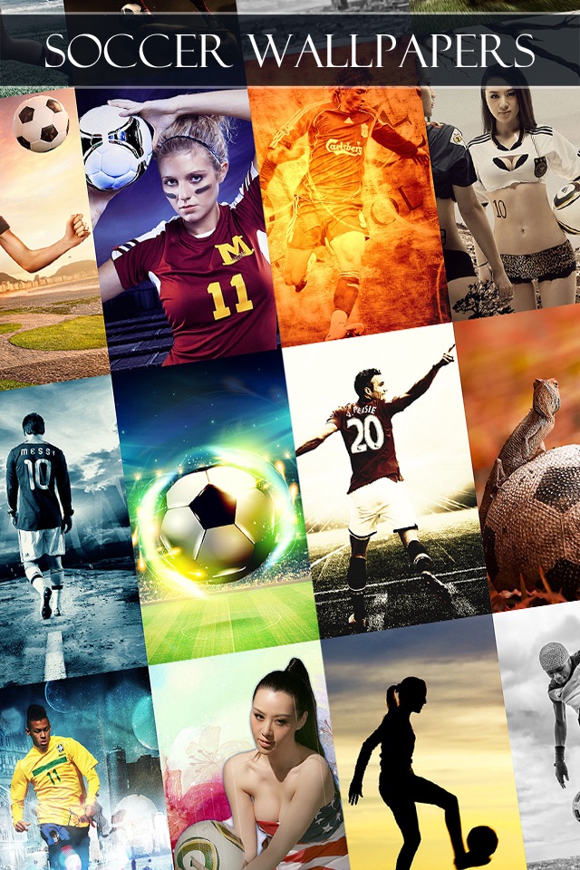 Soccer Wallpapers & Backgrounds HD - Home Screen Maker with True Themes of Football screenshot 2