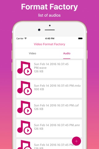All Video and Audio Format Factory - náhled