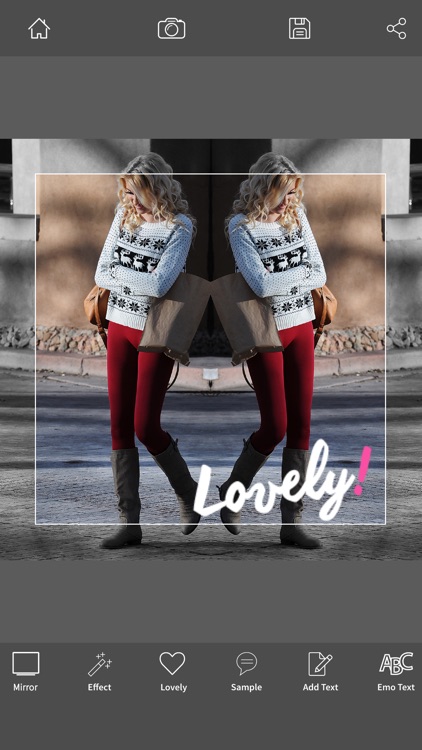 Mirror photo effect, create layout mirror & editor app - Mirror Camera Effect