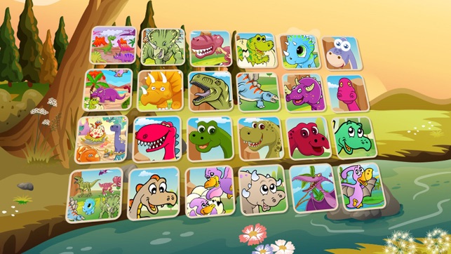 AAA³  Dinosaur game for preschool aged c