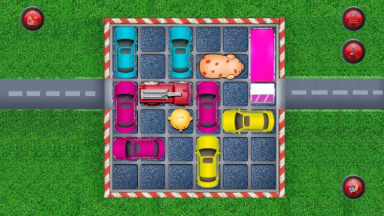 Fight Fires:Fire Truck And Firemen-Rush Hour:Reasoning Puzzle Games For Kids-Traffic Jam!