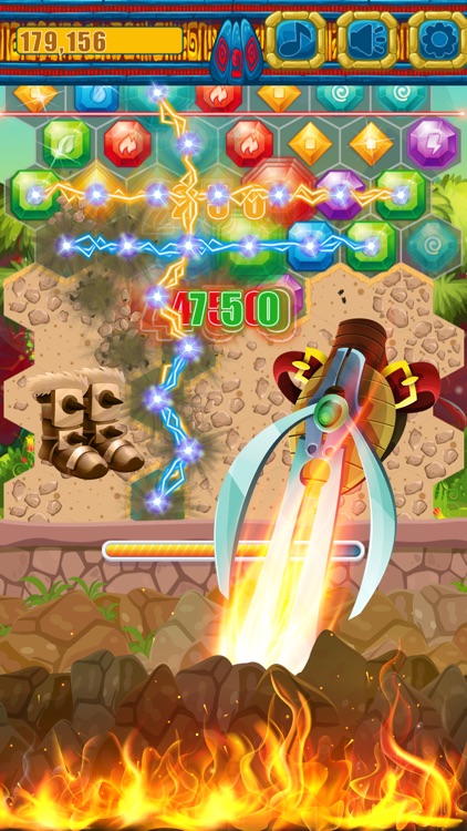 Jewels Miner Dash Hexagon screenshot-3