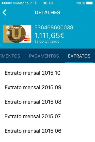 Unibanco Online screenshot 4