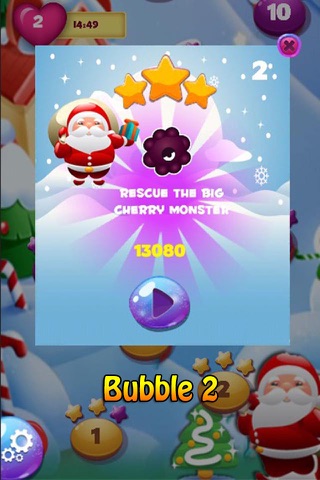 Christmas Pop - Bubble Shooter Santa Claus 2 screenshot 2