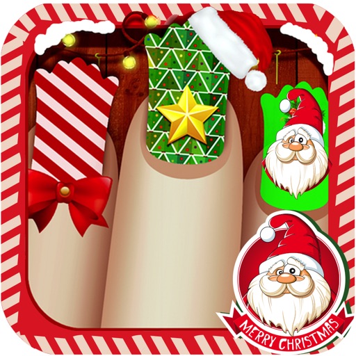 Aaah! Holiday Nails Art Beauty Gallery-Christmas Nail Manicure & Paint Game icon