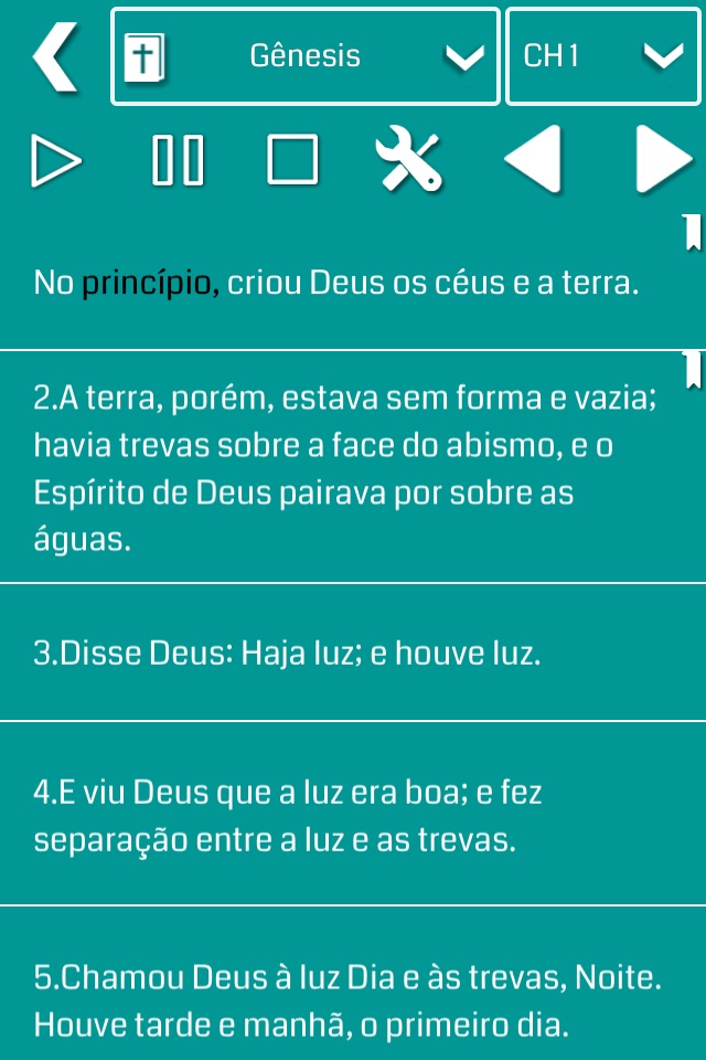 Portuguese Bible Audio screenshot 2