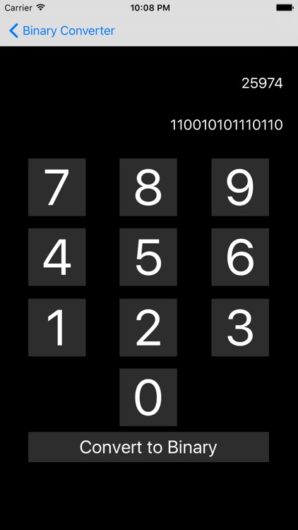 Binary and Decimal Converter