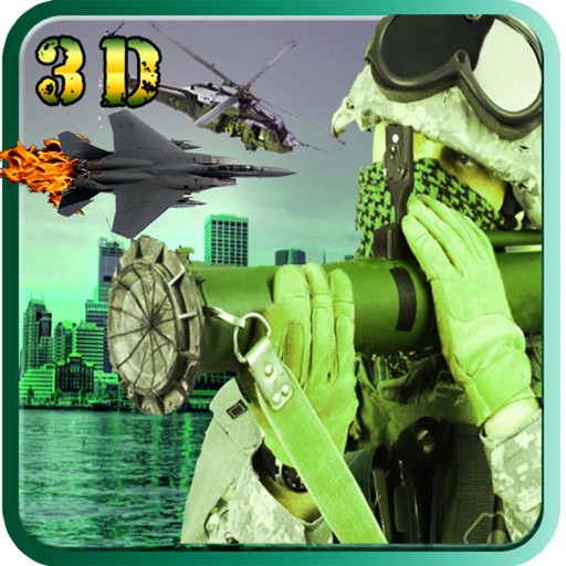 Commando City Defence War Icon