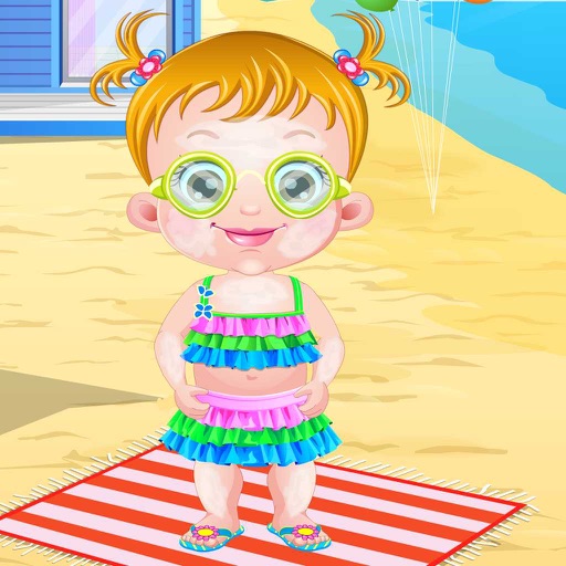 Baby Hazel at Beach iOS App