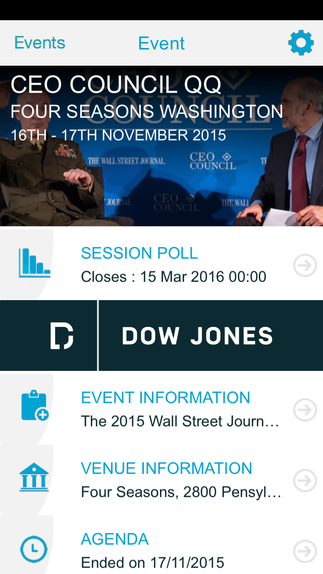 How to cancel & delete Dow Jones Events from iphone & ipad 1