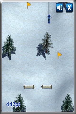 Fun Mountain Ski Rush screenshot 2