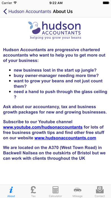 How to cancel & delete Hudson Accountants from iphone & ipad 1