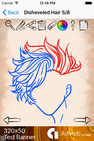 Drawing Lessons Hairdo Hairstyles screenshot 4