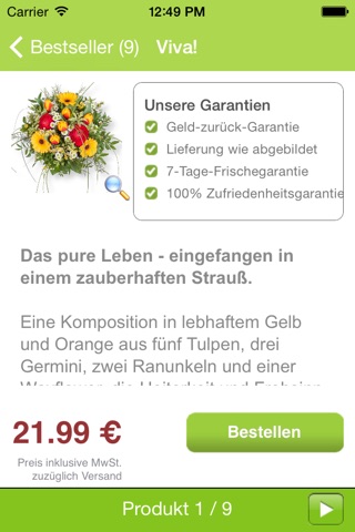 Blumen & Geschenke screenshot 3